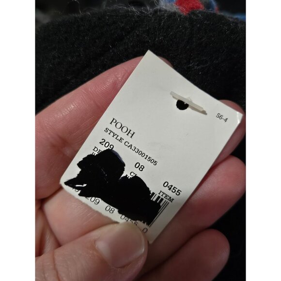 Disney Winnie The Pooh Embroidered Fleece Pom-Pom Beanie Hat Winter Warm Cozy - Picture 6 of 8